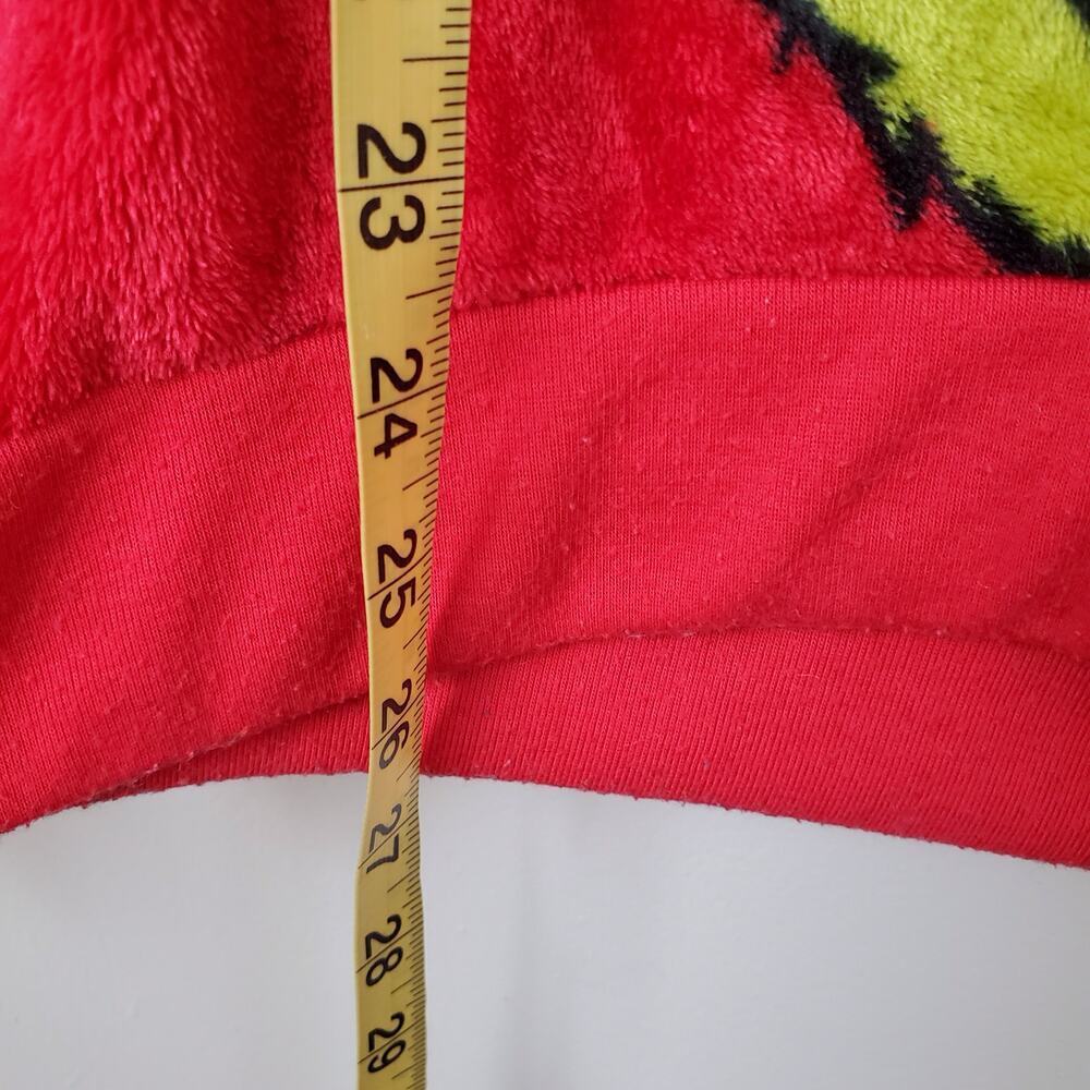 THE GRINCH DR. SEUSS | Fleece Crew Neck | Red/Green | Sweatshirt | Large - Picture 6 of 6
